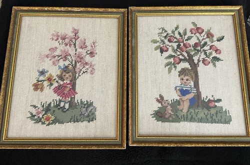 Set vintage punto croce - di, 2
