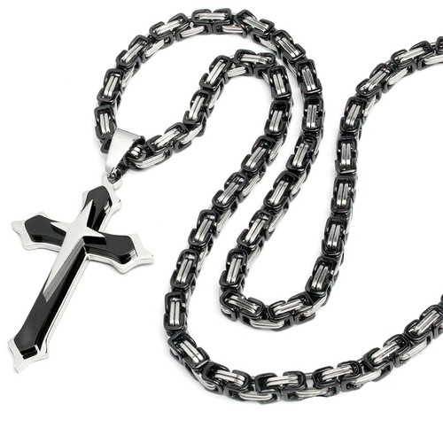 Collana con ciondolo croce