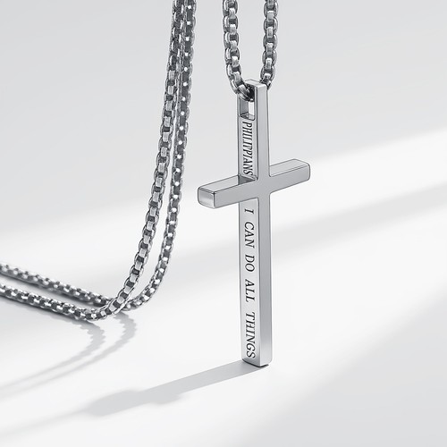 Collana croce uomo - collana, donna