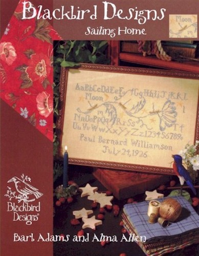 Sailing hone boy cross stitch - hone,
