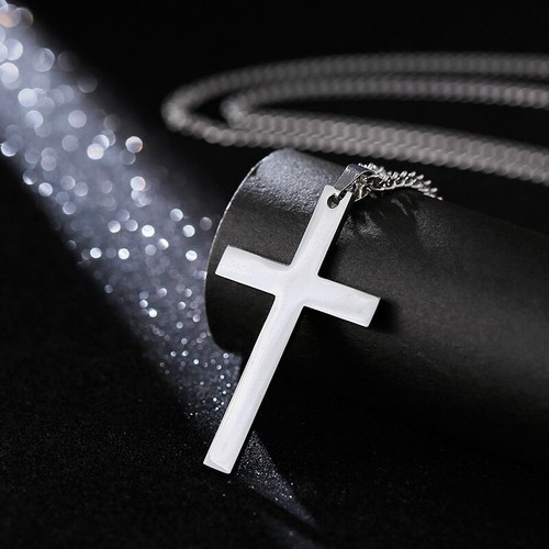 Collana con ciondolo croce - , per