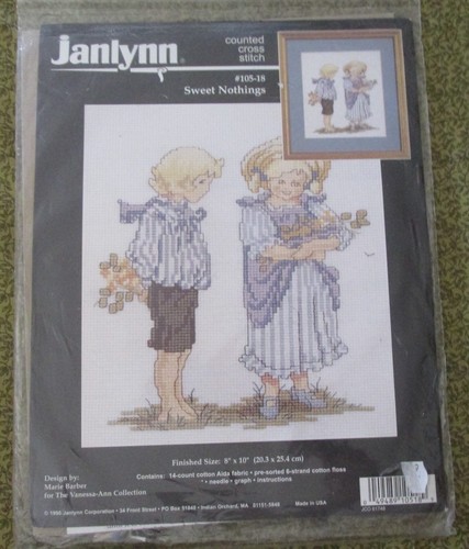 Kit punto croce janlynn sweet - punto,