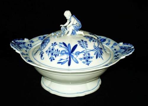 Meissen cross swords ciotola - cross,