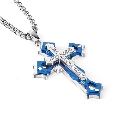 Collana croce per - collana, uomo