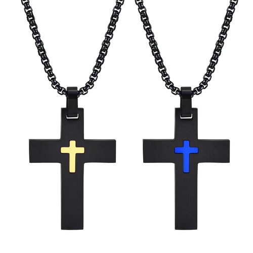 Collana con ciondolo croce